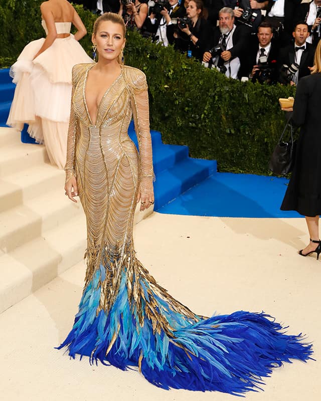 Blake Lively In Atelier Versace - 2018 Met Gala - Red Carpet Fashion Awards