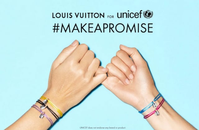 Louis Vuitton Extends Unicef Partnership For A Third Year