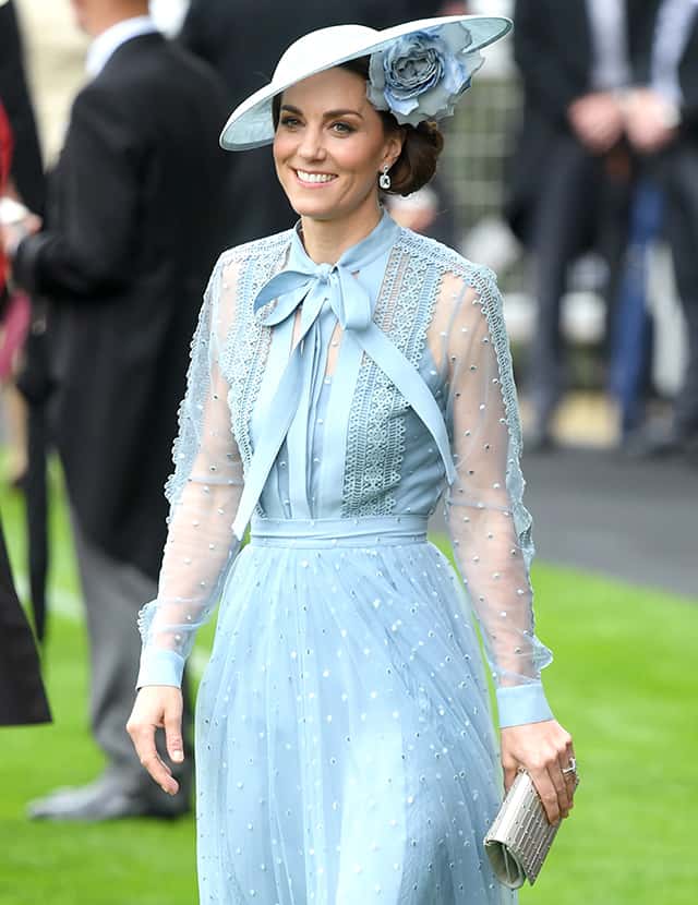 Kate Middleton wearing an Elie Saab dress on day one of Royal Ascot is ...