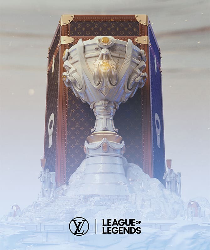 Designer Esports Trophy Cases : Louis Vuitton's Trophy Case