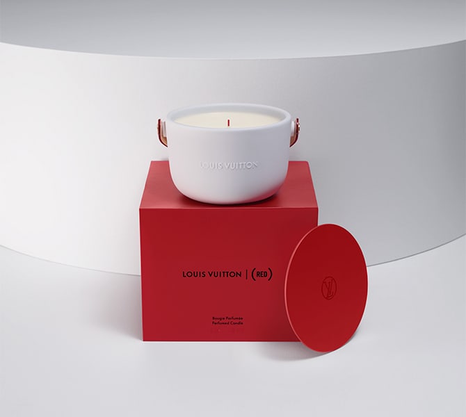 Louis Vuitton Collaborates With Red On A New Scented Candle For