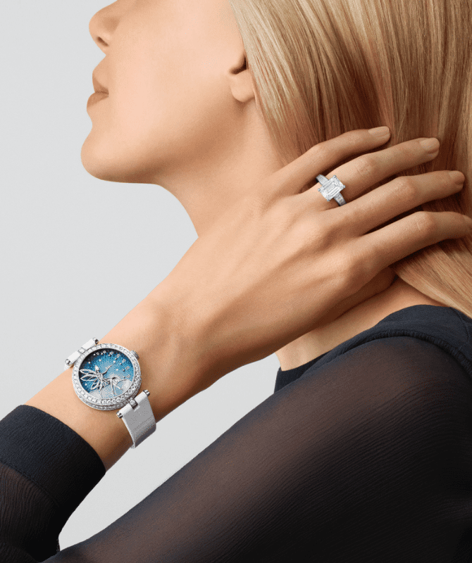 Van cleef and hot sale arpels fairy watch