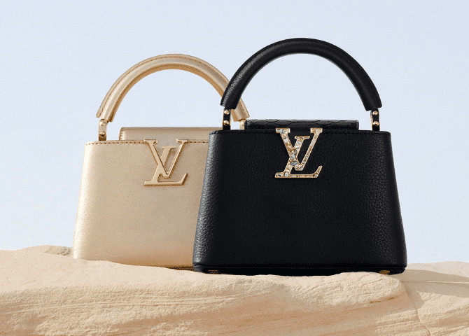 Louis Vuitton Gold BLADE CLUTCH