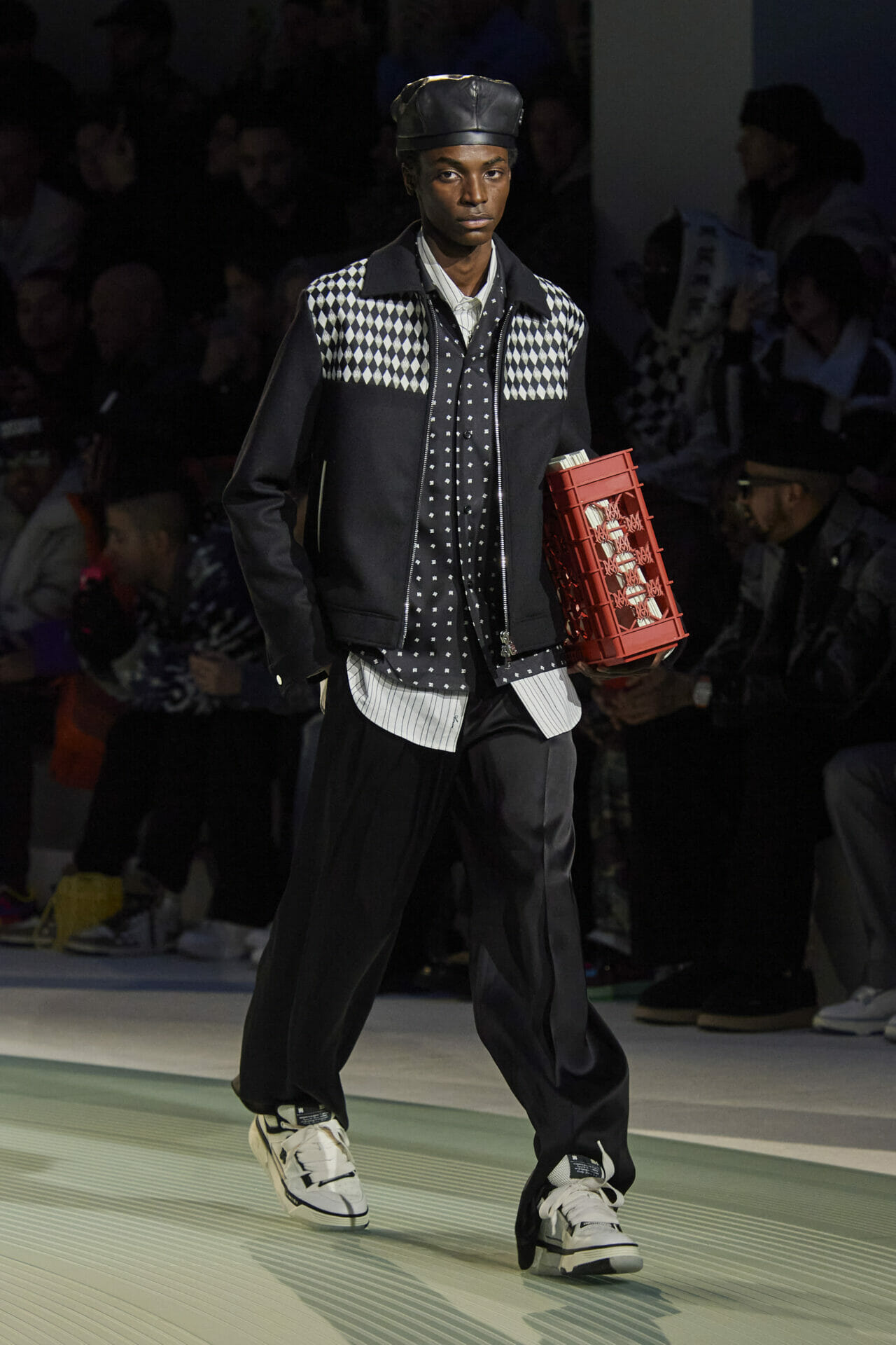 Louis Vuitton Puffer Jacket Men's Nigo Embroidered Lv