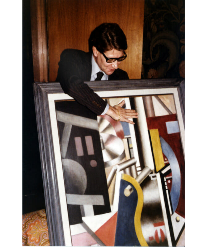 Yves Saint Laurent coffee table book — Studio Blog x Carrington