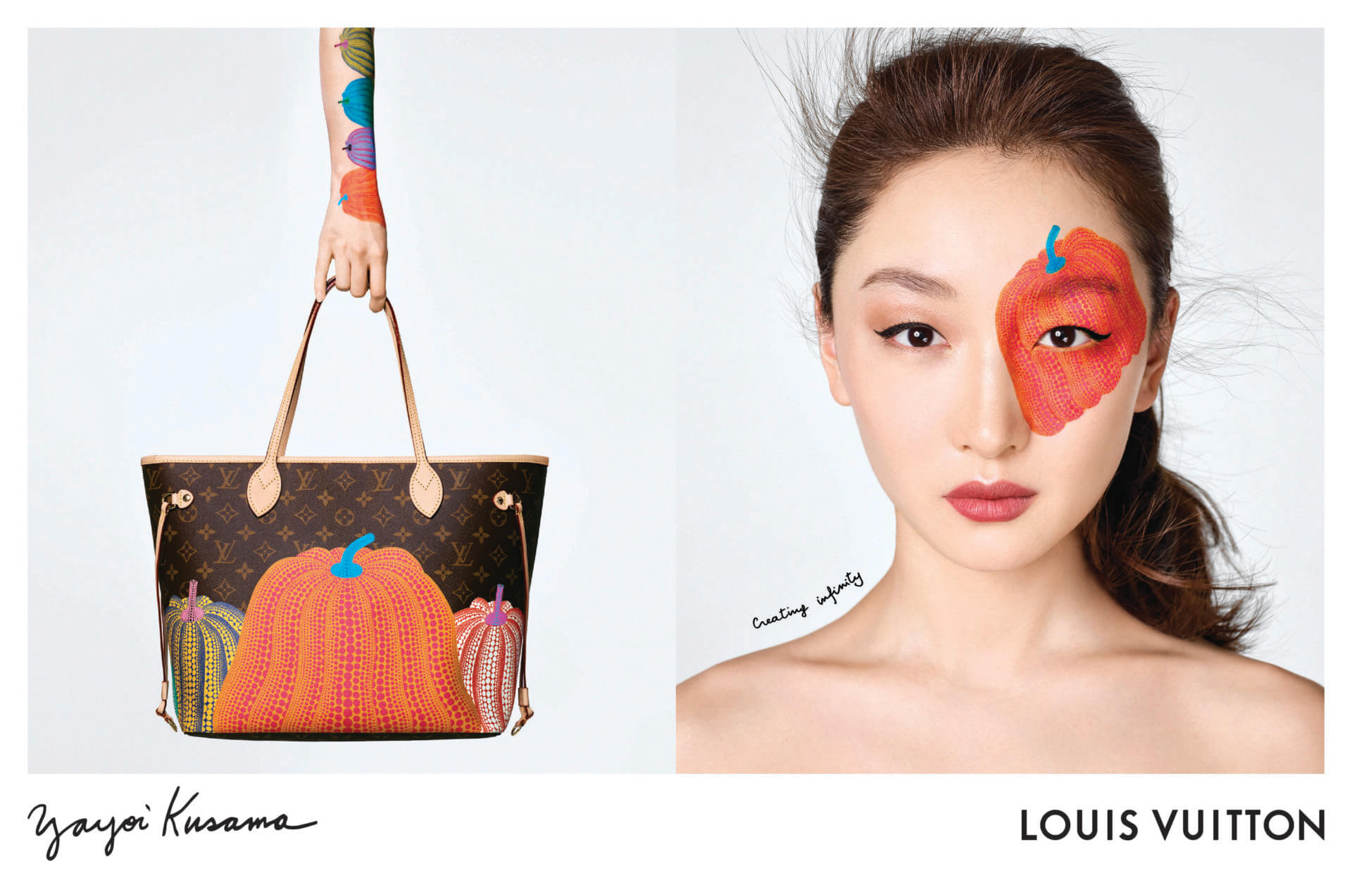 Louis Vuitton x Yayoi Kusama Monogram Neverfull MM in 2023
