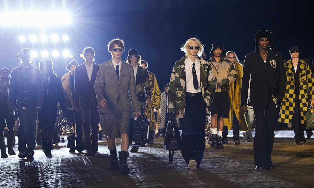 In Louis Vuitton's Menswear Show, Virgil Abloh Blends Personal Histories  With a Heritage Brand