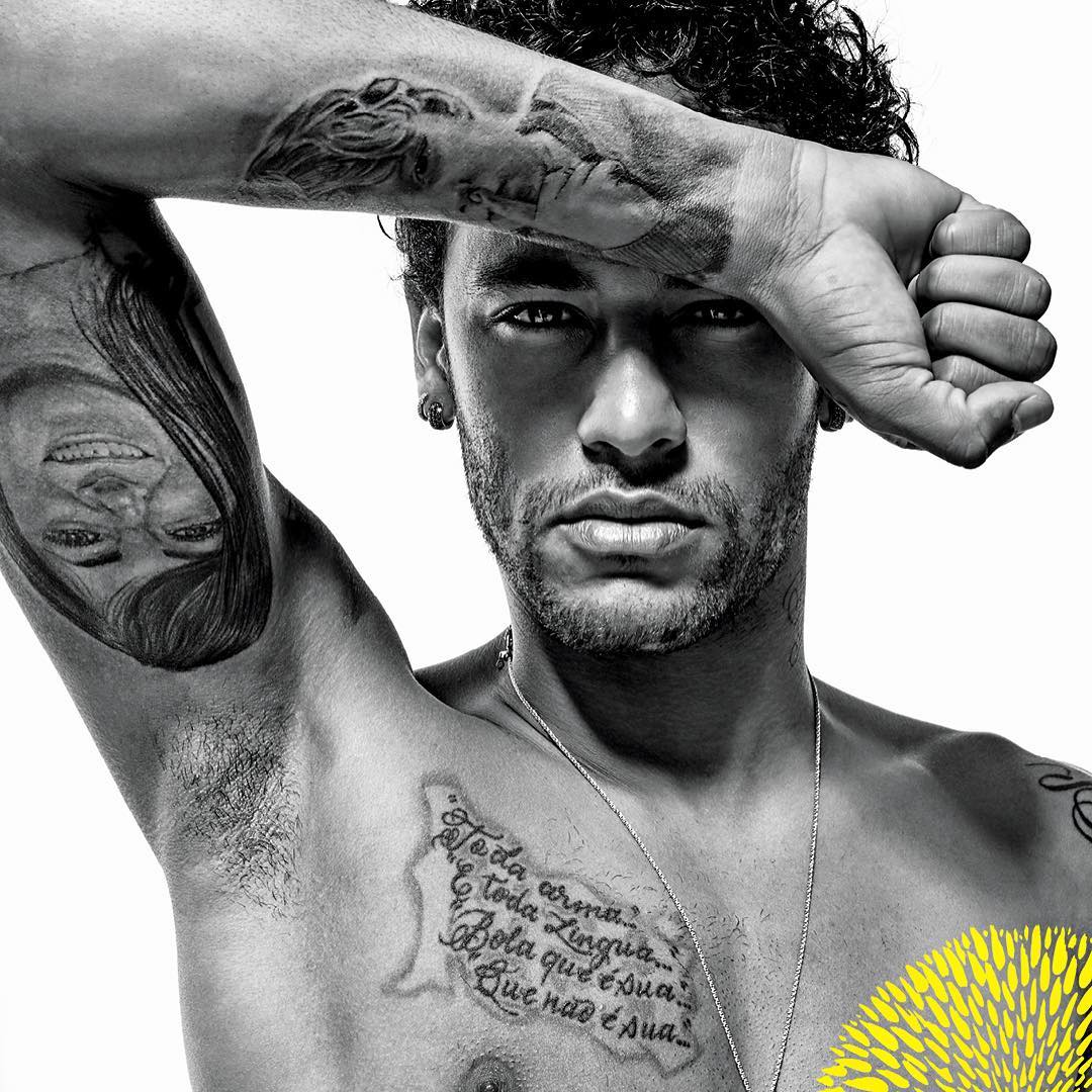 I am a fan of Neymar.#temporarytattoo #temporarytattoosticker #inkartl... |  TikTok