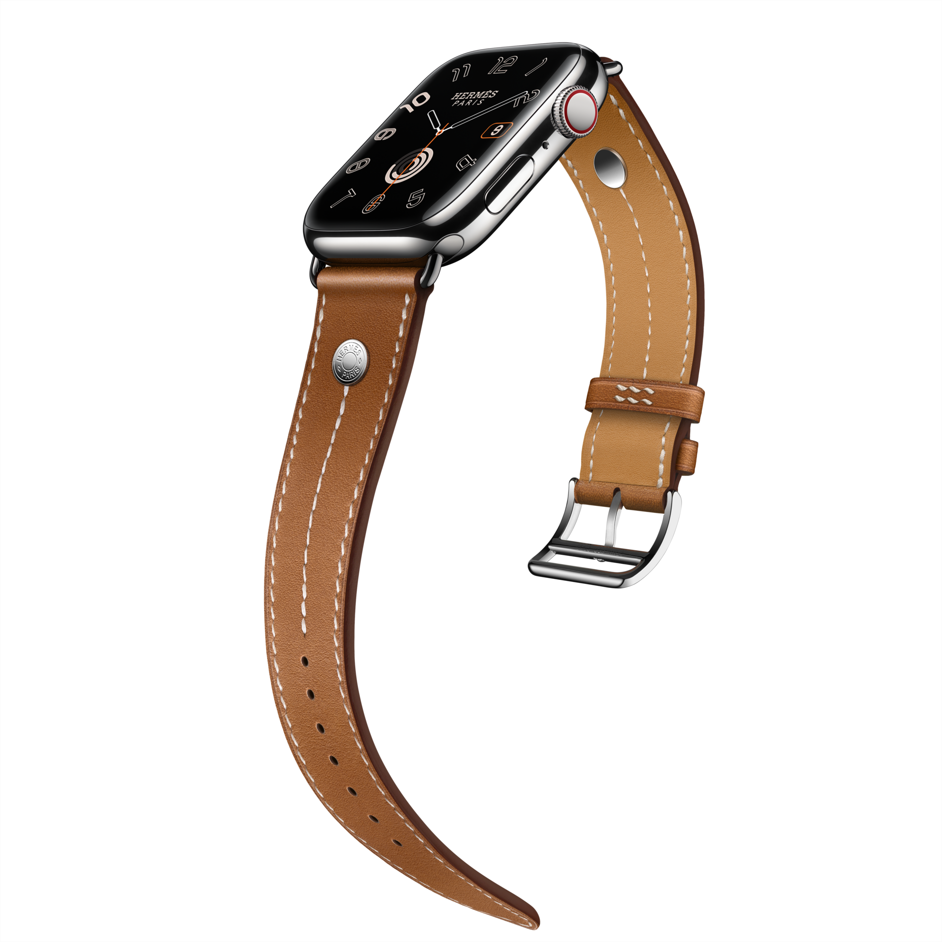 Boîtier Series 9 & Bracelet Apple Watch Hermès Simple Tour 45 mm