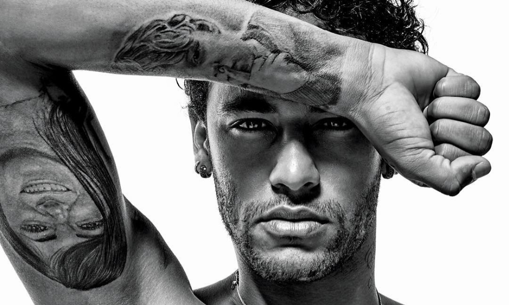 Neymar gets Dragon Ball tattoo on his back | Marca