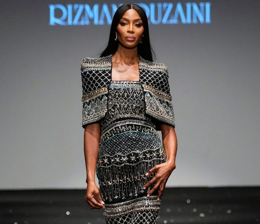Naomi Campbell Dubai Fashion Week Rizman Ruzaini