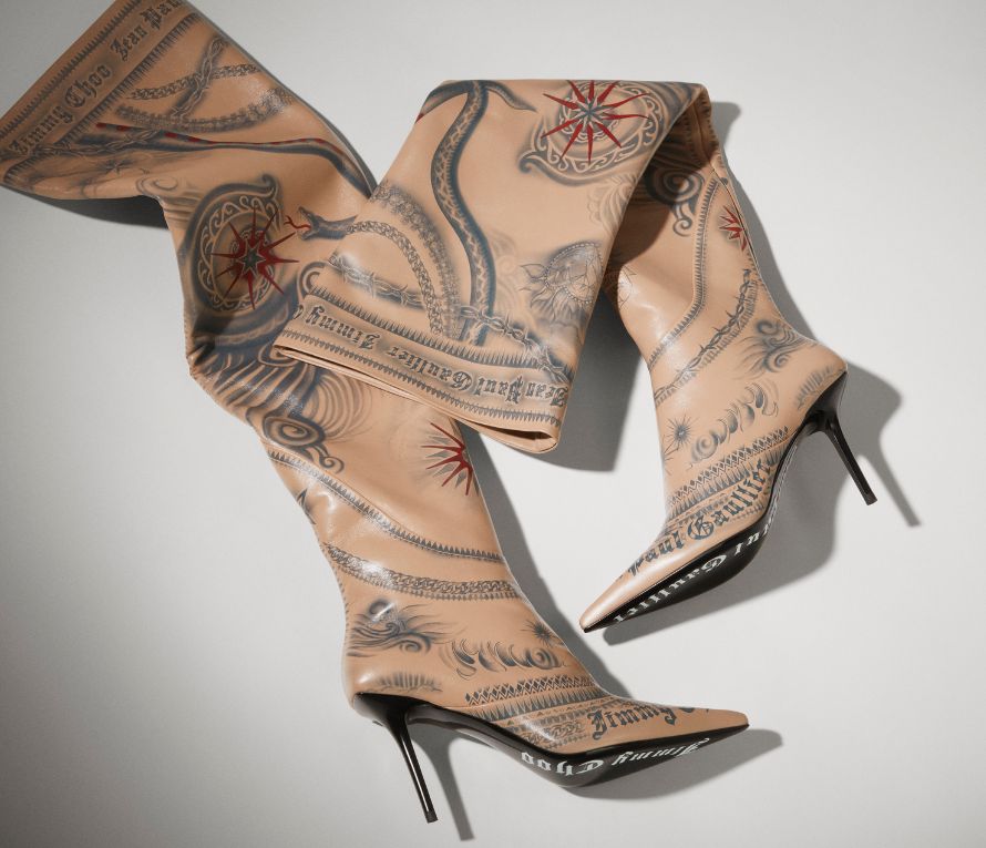 Jimmy Choo x Jean Paul Gaultier