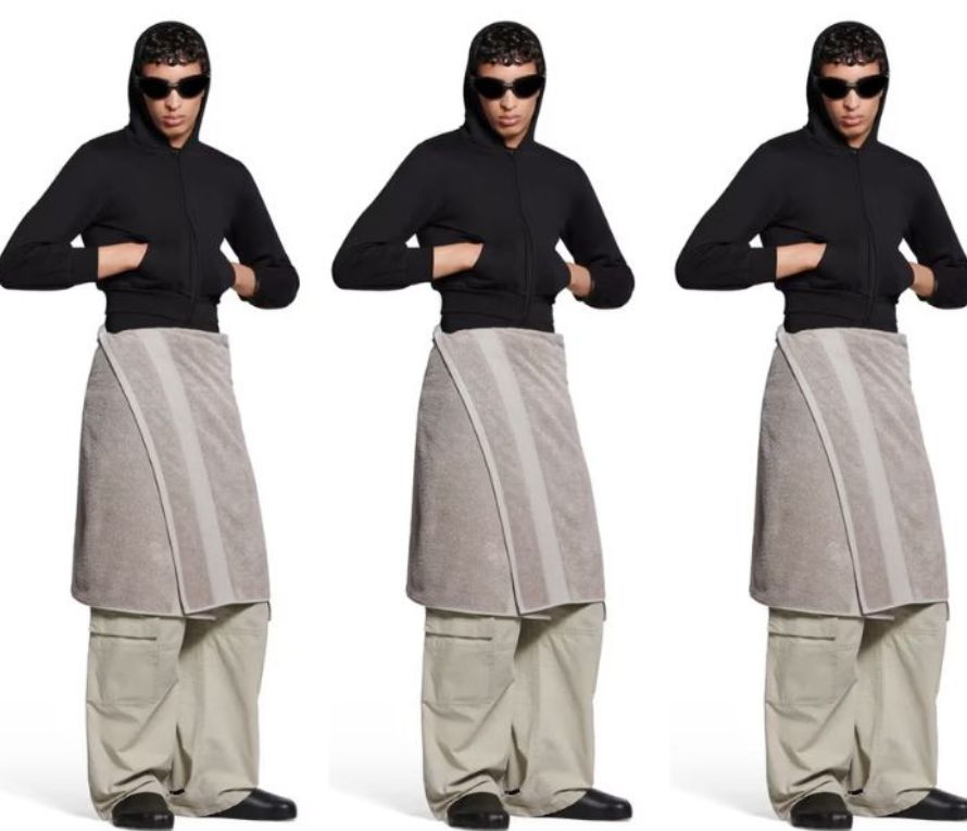 Balenciaga Towel Skirt