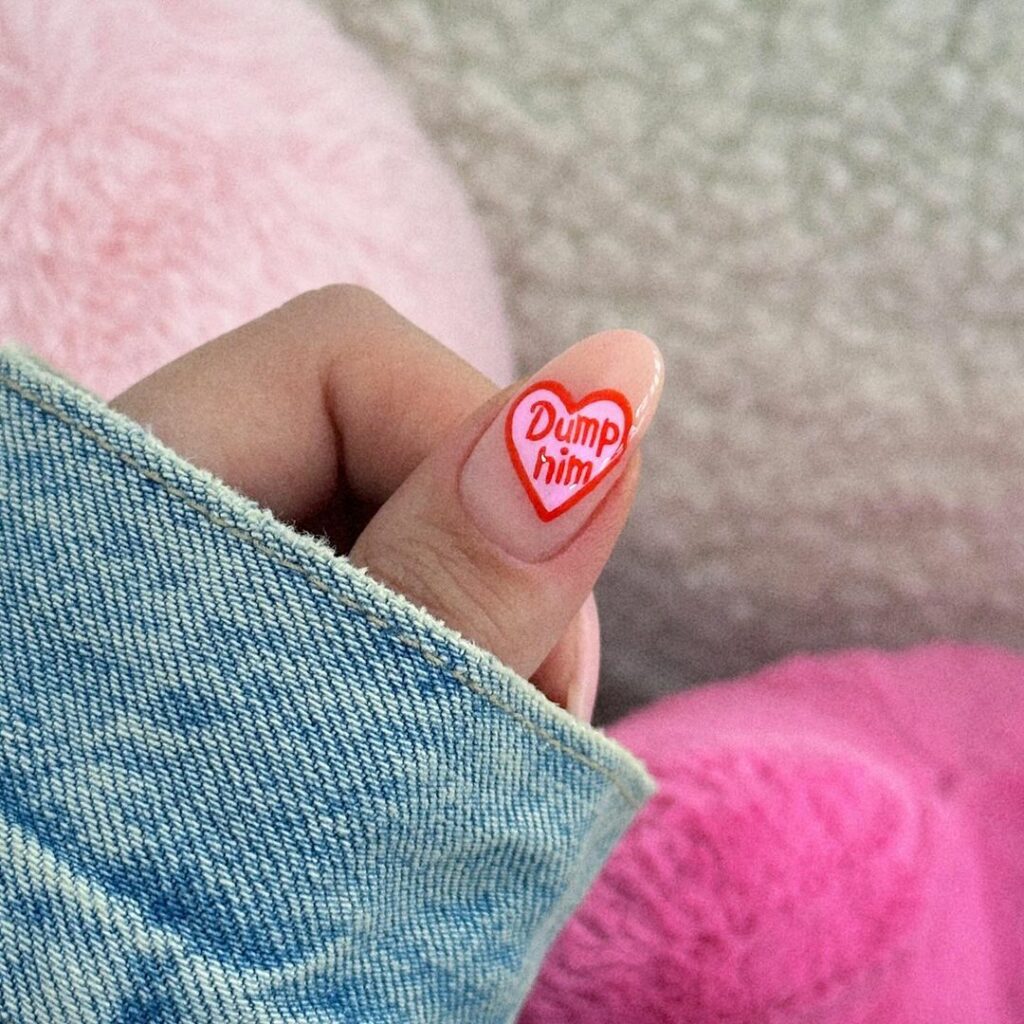 Valentine's Nail Art