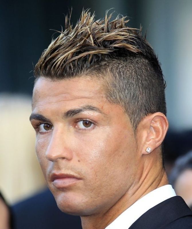 cristiano Ronaldo haircut