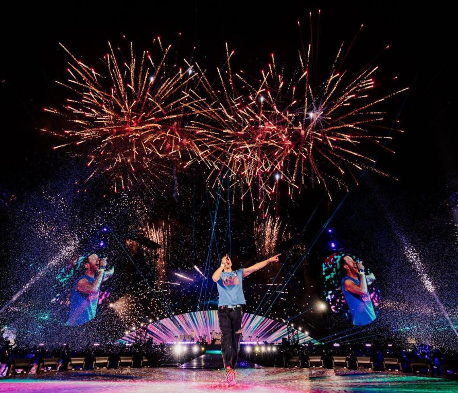 coldplay abu Dhabi concert