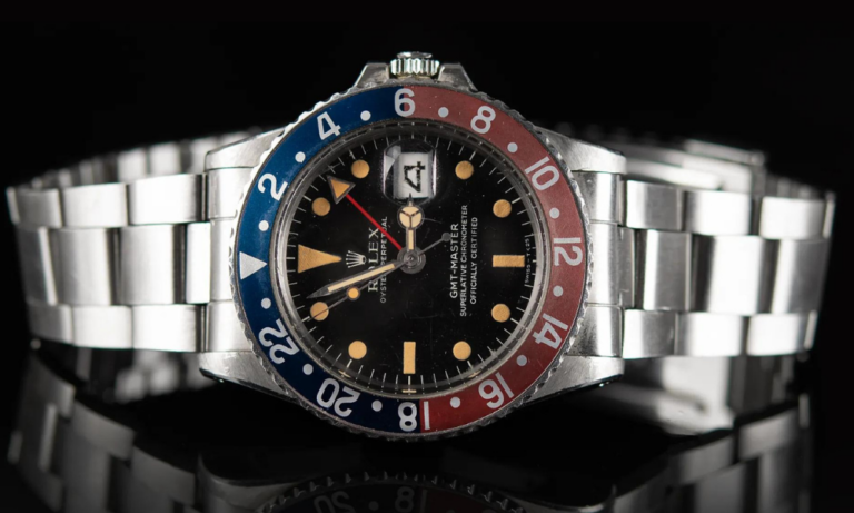 THE FIRST EVER ROLEX WATCH WORN ON THE MOON IS UP FOR AUCTION WITH A $400,000 ESTIMATE.