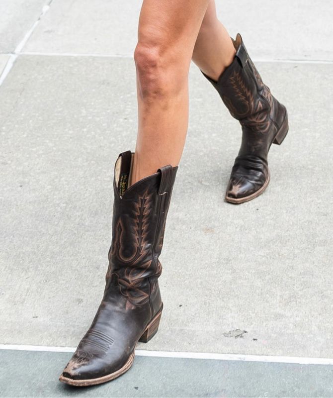 Cowboy Boots Biker Boots