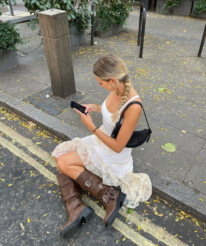 Cowboy Boots Biker Boots