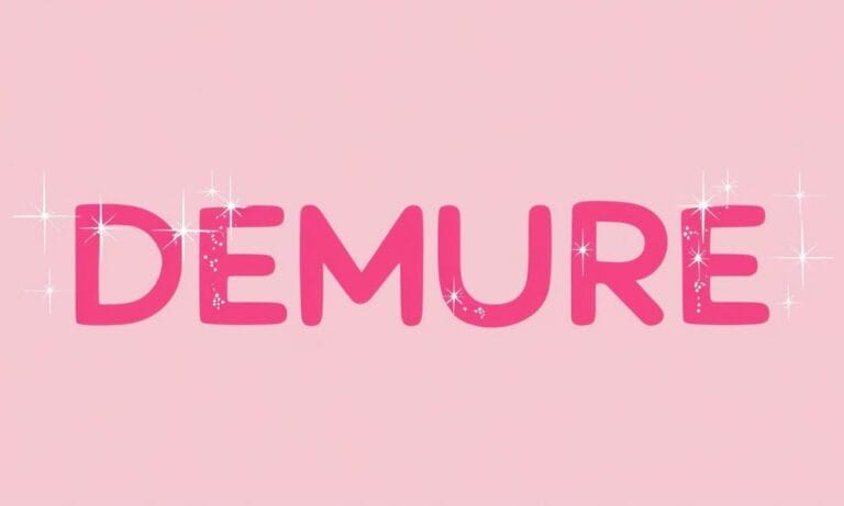 demure