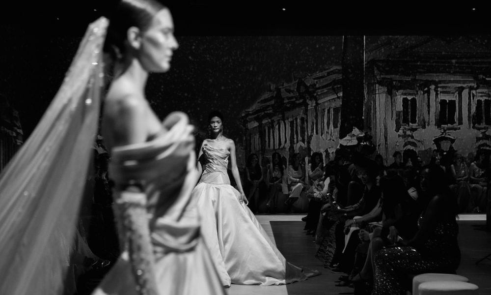 St. Petersburg’s winter magic meets Dubai in a high-tech couture showcase Yudashkin