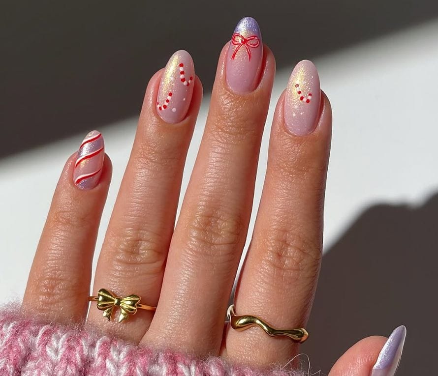 festive manicures 2024