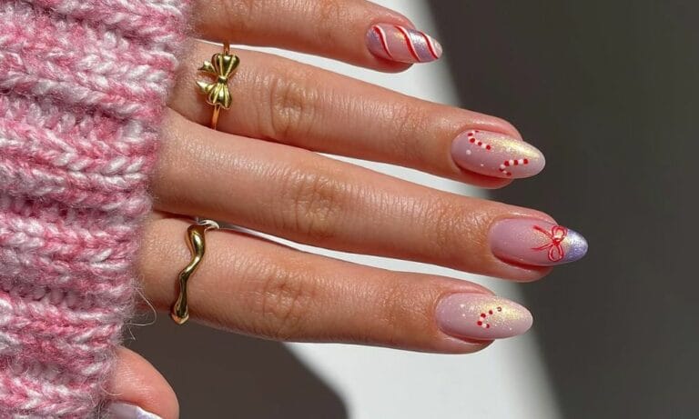 festive manicures 2024