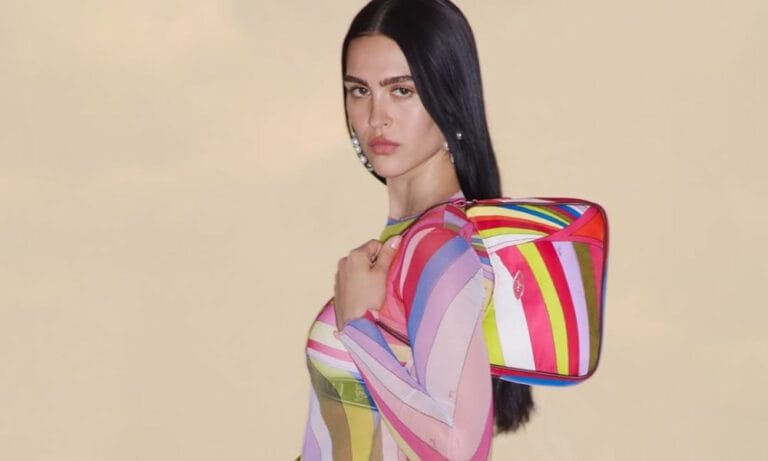 Pucci Amelia gray campaign