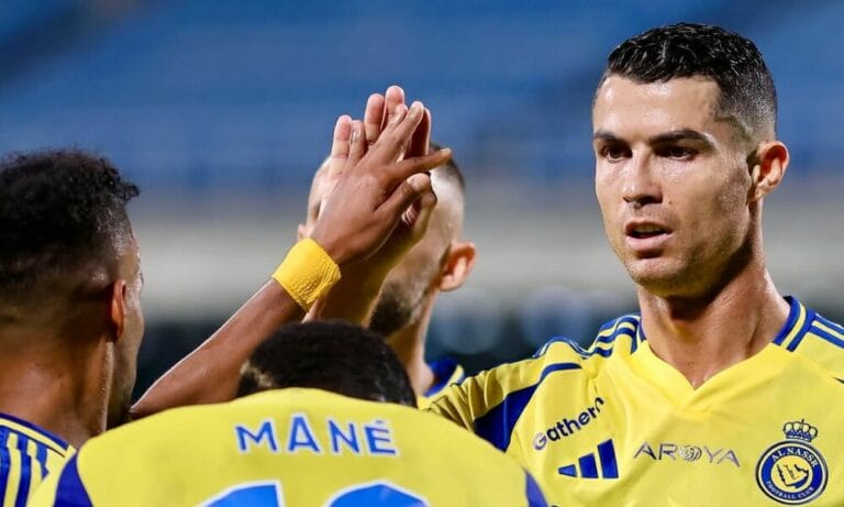 Cristiano Ronaldo, best football player in the world.