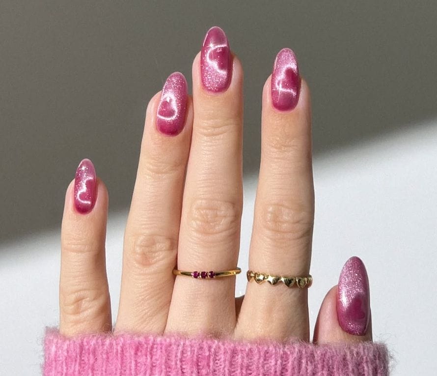Valentine's Day nail designs
