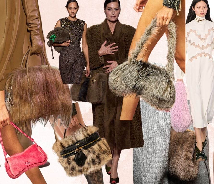 fuzzy bags fall/winter 2025