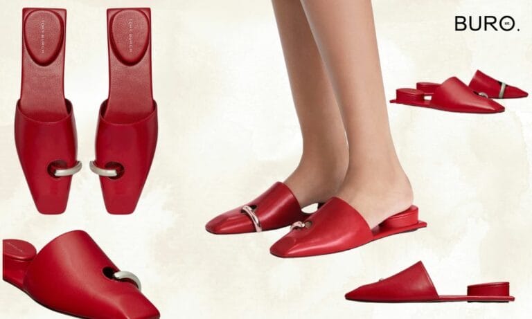 Tory Burch Pierced Mules