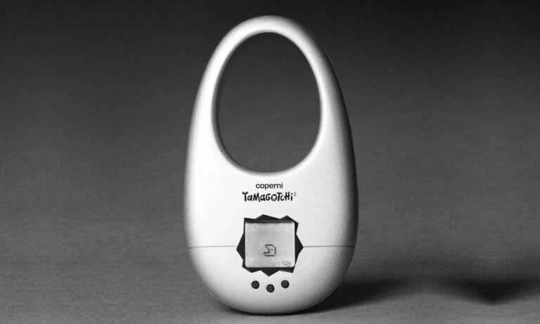 Coperni x Tamagotchi Swipe Bag