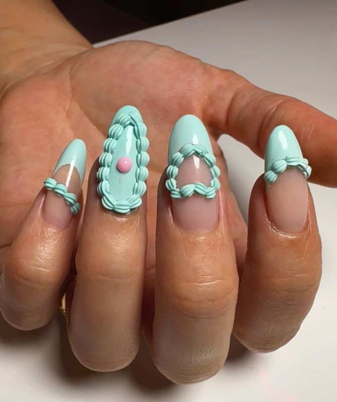 cake nails trend 2025