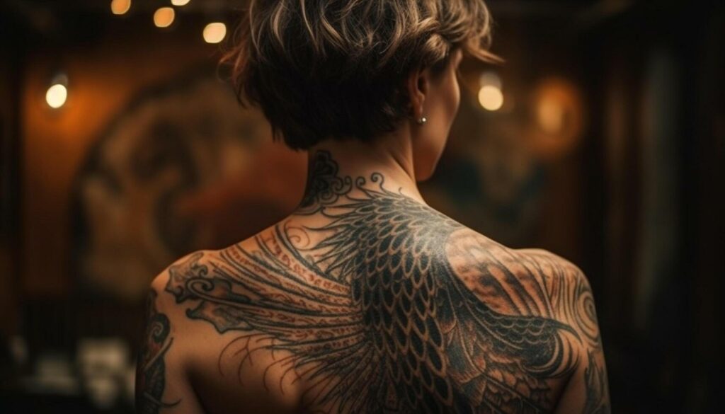 back tattoos for women