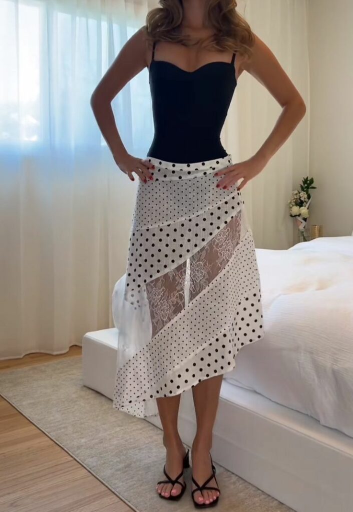 sheer skirts trend 2025