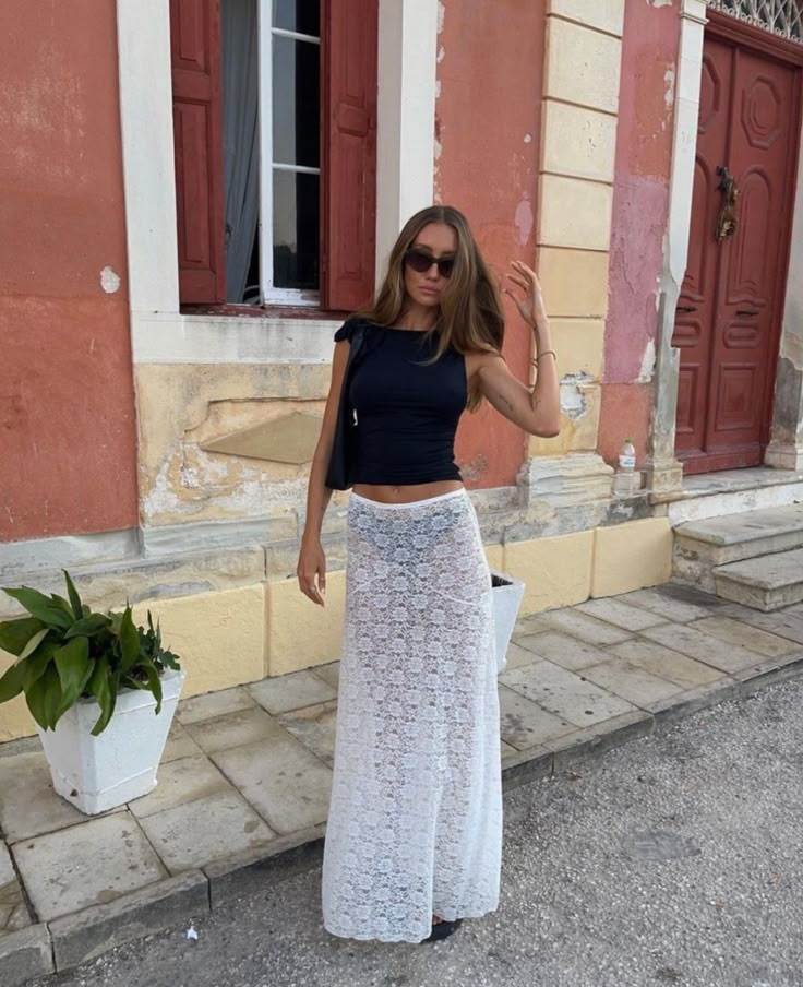 sheer skirts trend 2025