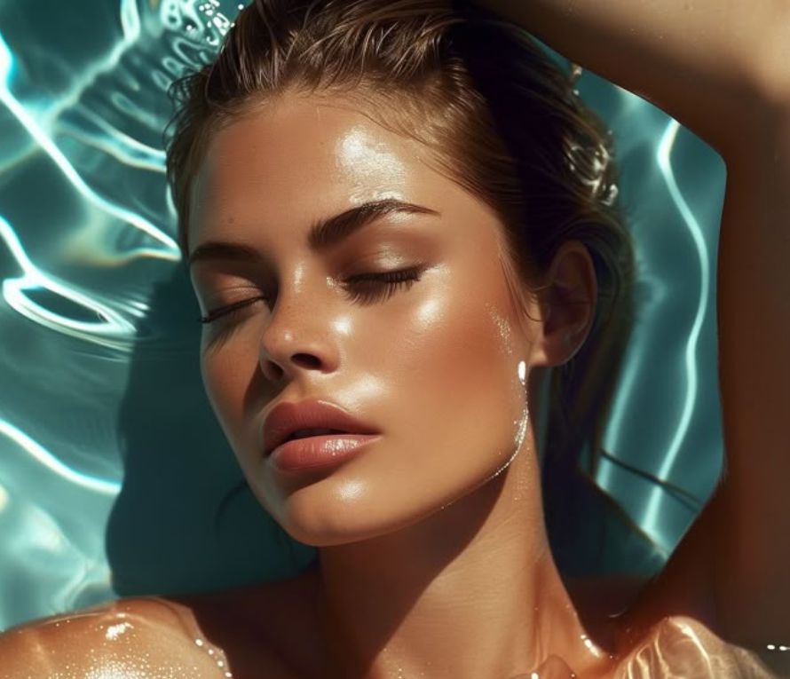 poolside skincare