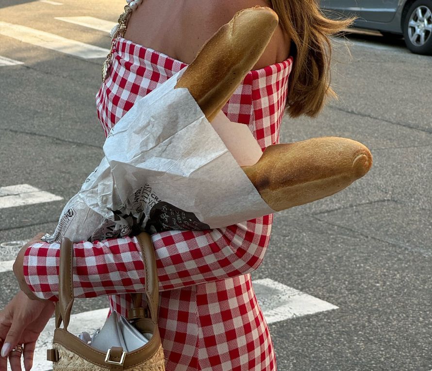 gingham dress trend 2025