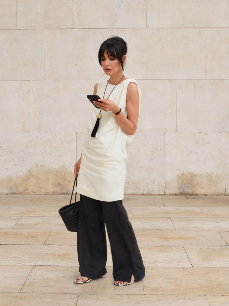 dress on pants trend