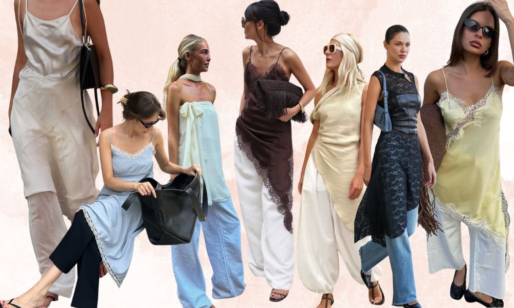 dress on pants trend