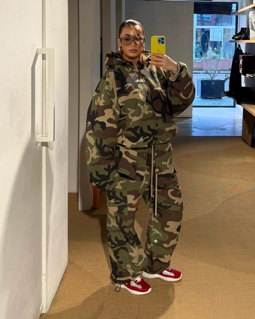 camouflage print camouflage pants