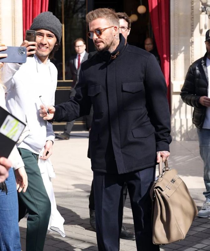hermès bag men Messi Birkin bag