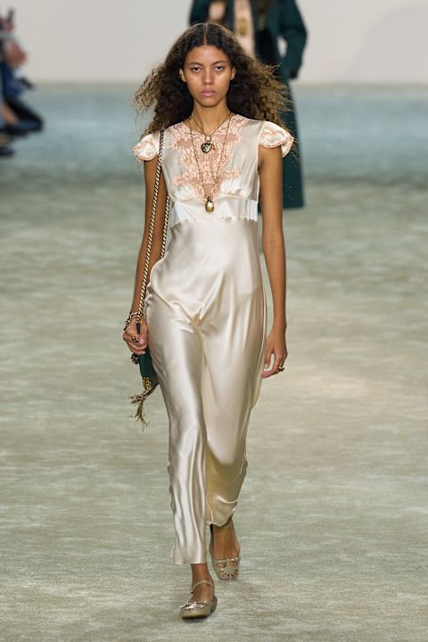 fall/winter 2025 trends lace slip dresses