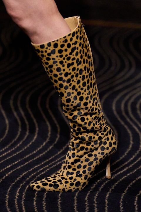 fall winter 2025 trends animal print shoes