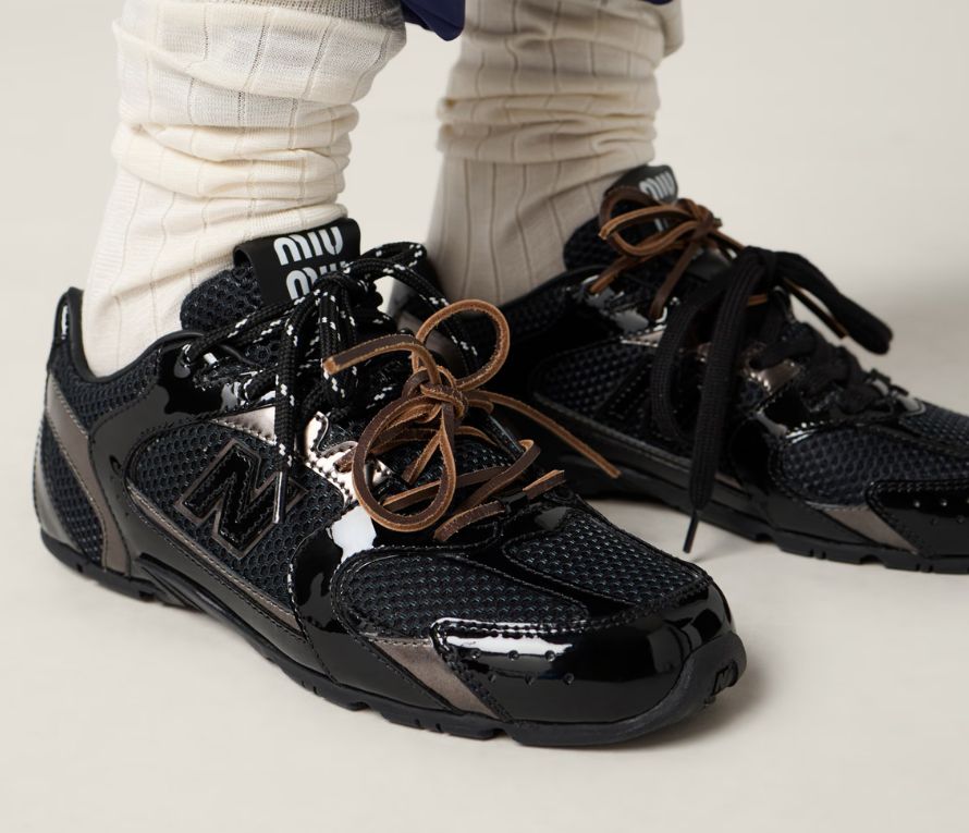 new balance x miu miu sneakers