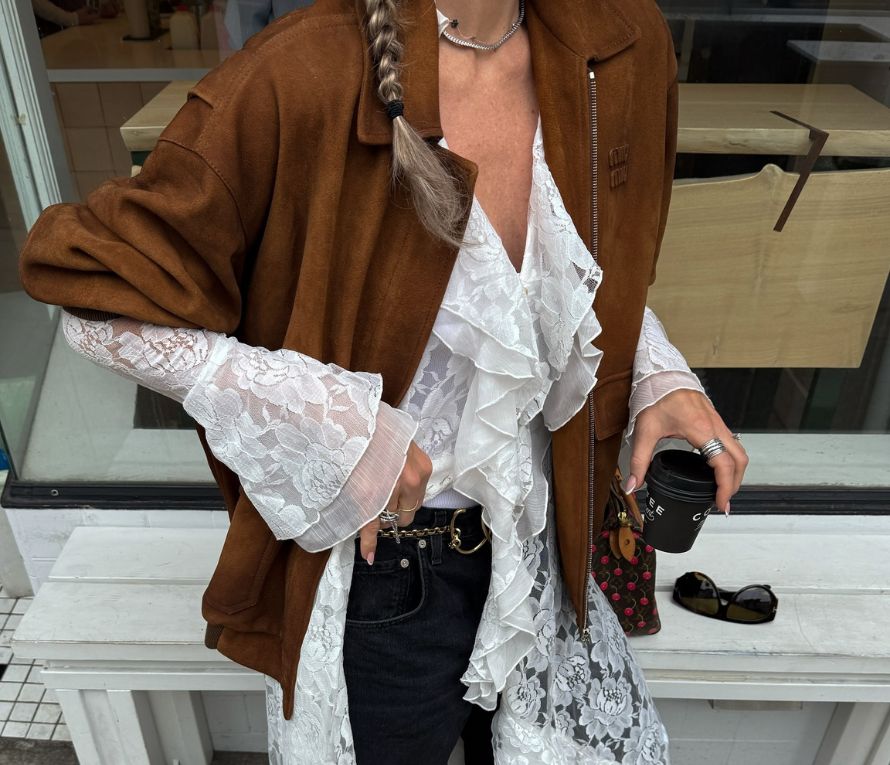 Ruffled top
