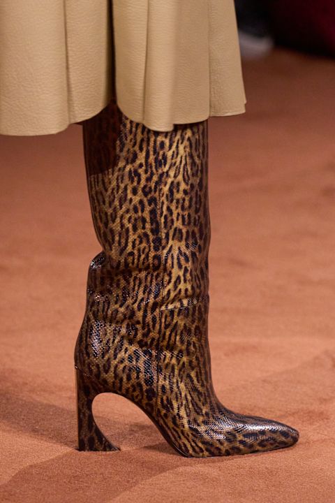 fall winter 2025 trends animal print shoes