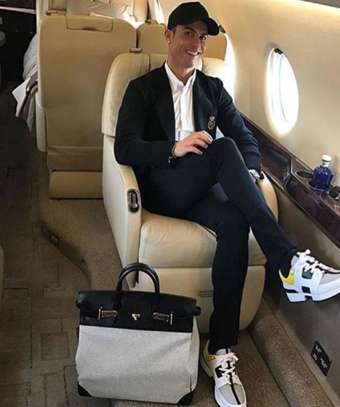 hermès bag men Messi Birkin bag