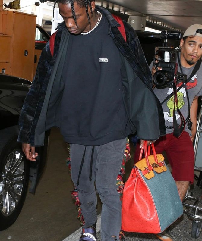 hermès bag men Messi Birkin bag